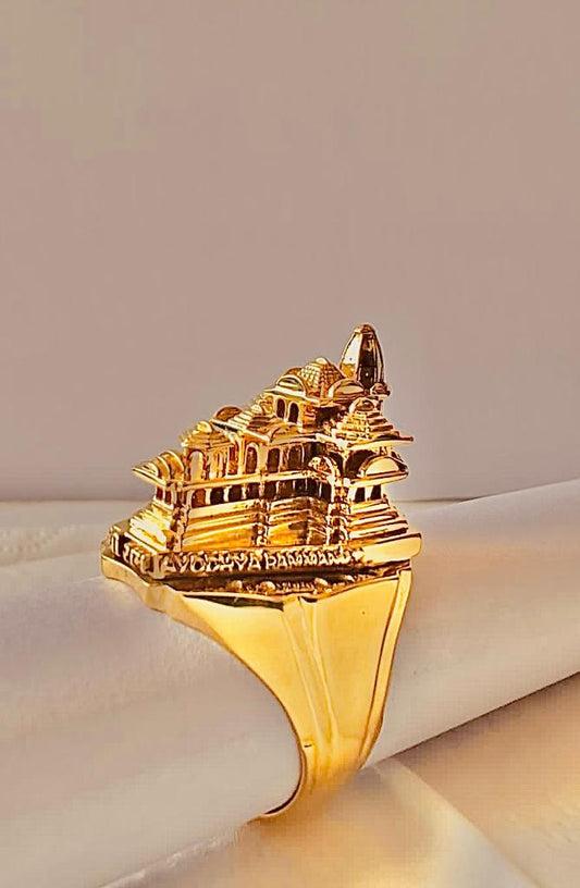 Ayodhya Ram Mandir Ring for Men and Women