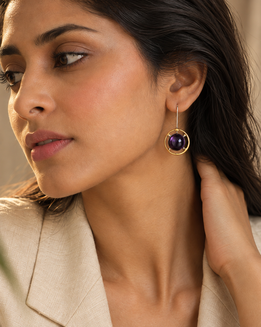 The Ambo — 925 sterling silver earrings from The Aaj Edit by Neeta Boochra, Jaipur
