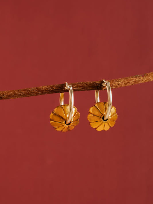 The Phool Bali — 925 sterling silver earrings by Neeta Boochra, Jaipur