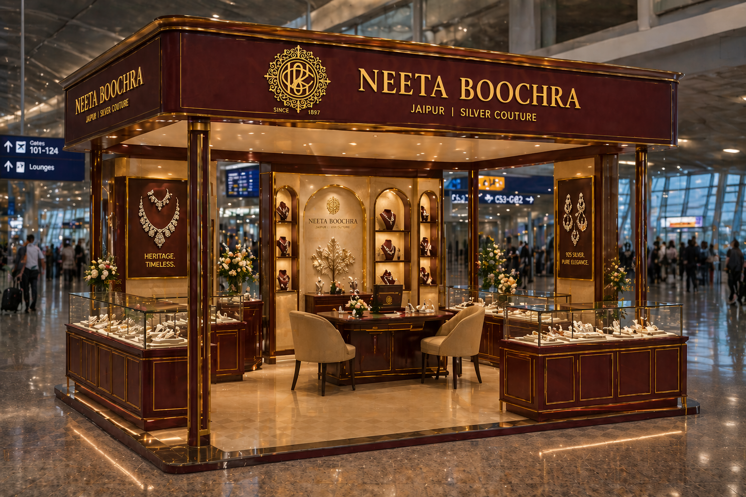 NBJ Airport Kiosk