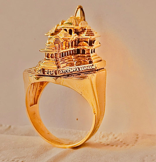 Ayodhya Ram Mandir Ring for Men and Women
