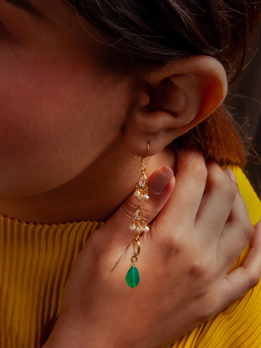 Crystal Cascade Earrings