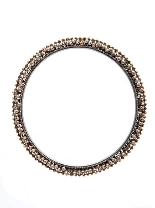 Pearl Essence: 925 Silver Fine Pearl Bangle