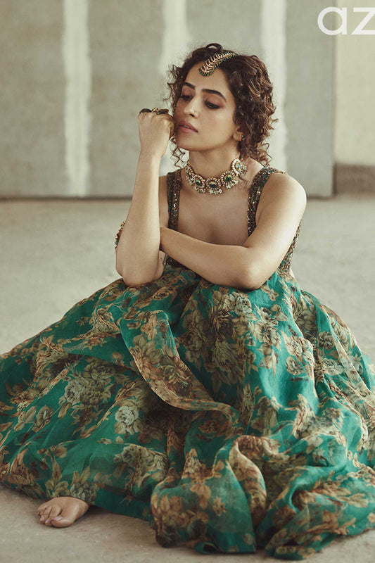 Sanya Malhotra 925 Sterling Silver Pearl Necklace