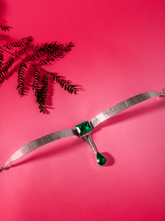 Aurora Emerald Fusion Necklace