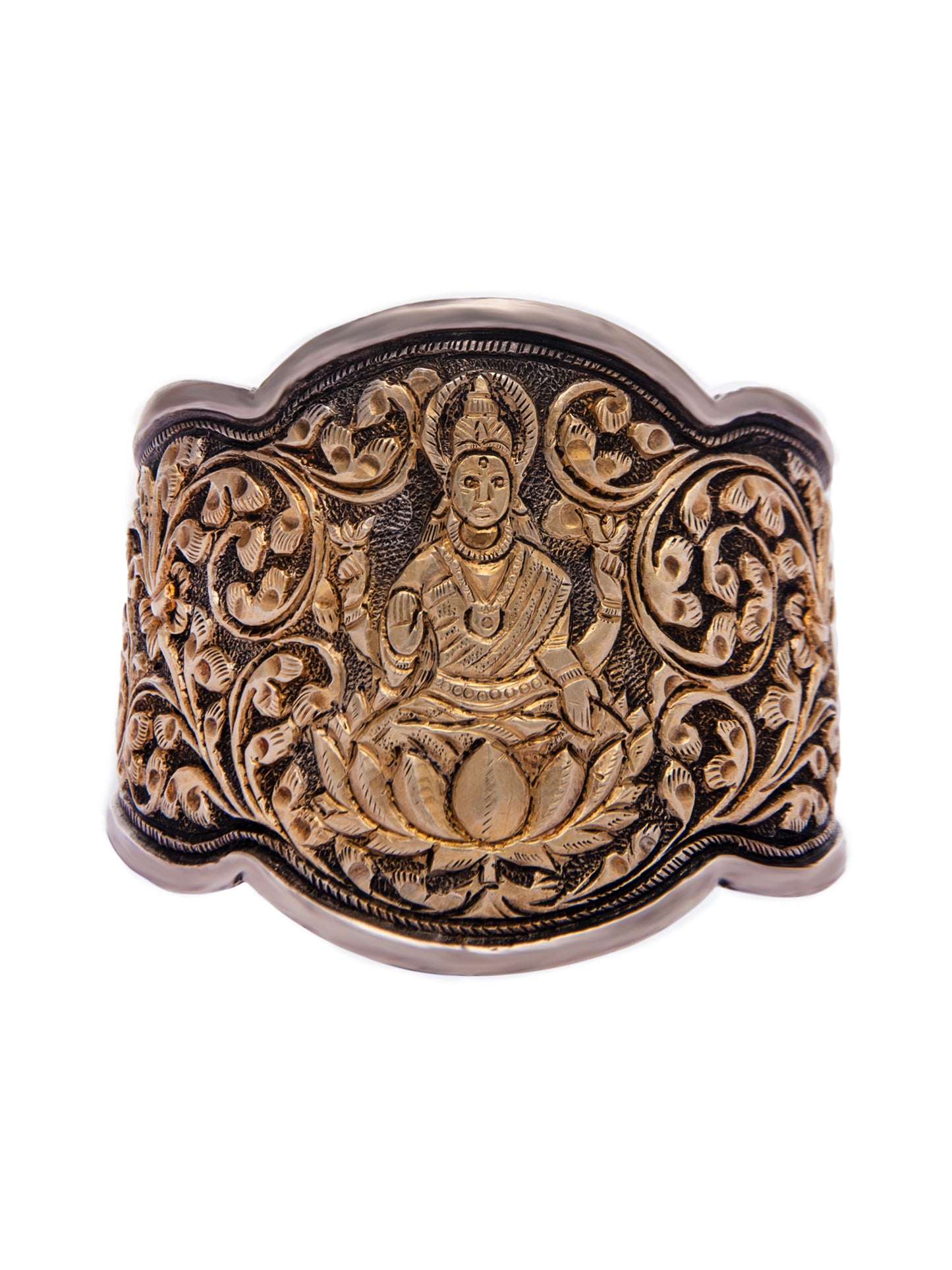 Svarnam Goddess Statement Cuff