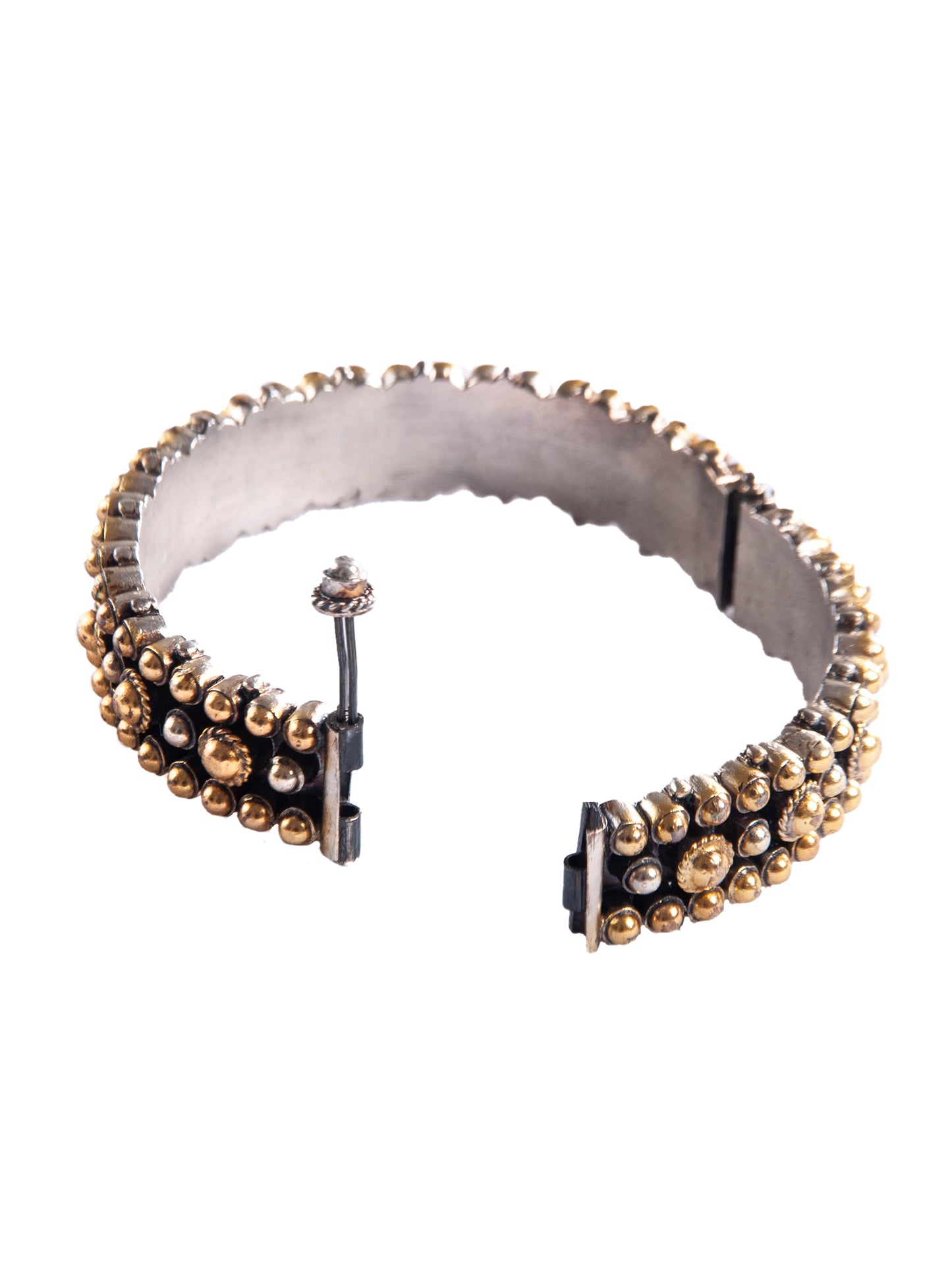 Svarnam Two Tone Bangle