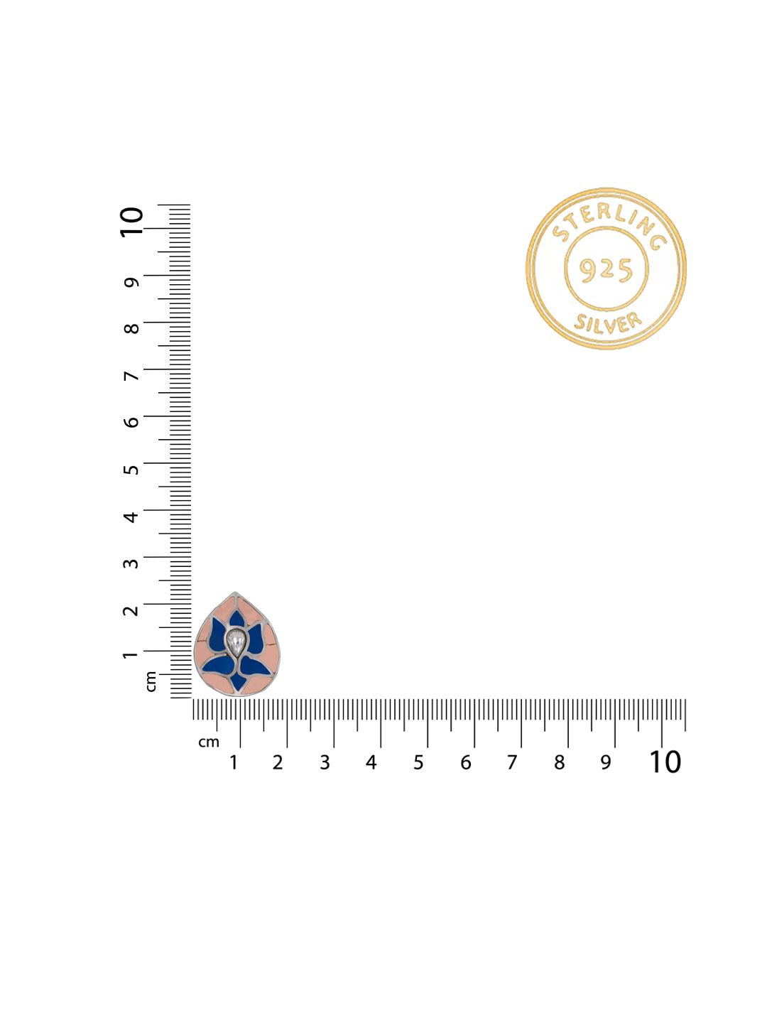 Pink and Blue Lotus Signature Studs