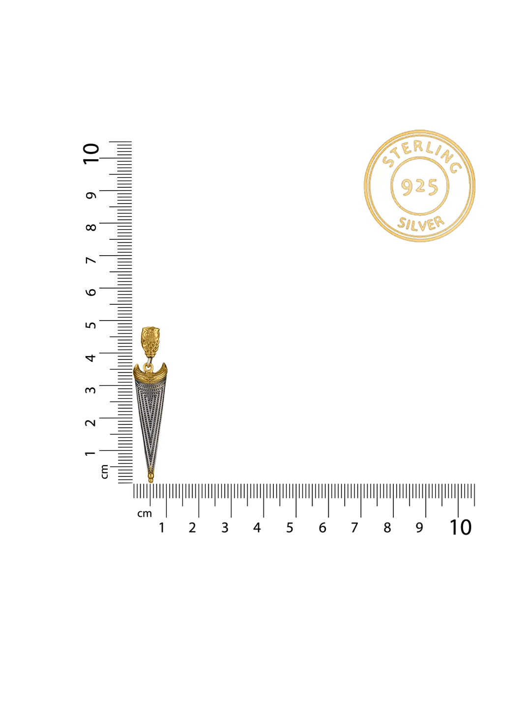 Two Toned Fine work Studs