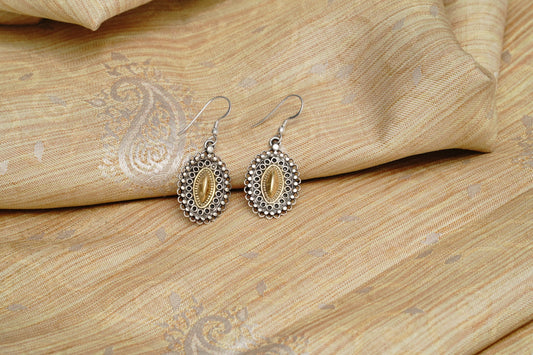 925 Silver Lightweight Dangler Earrings - Neeta Boochra Jewellery