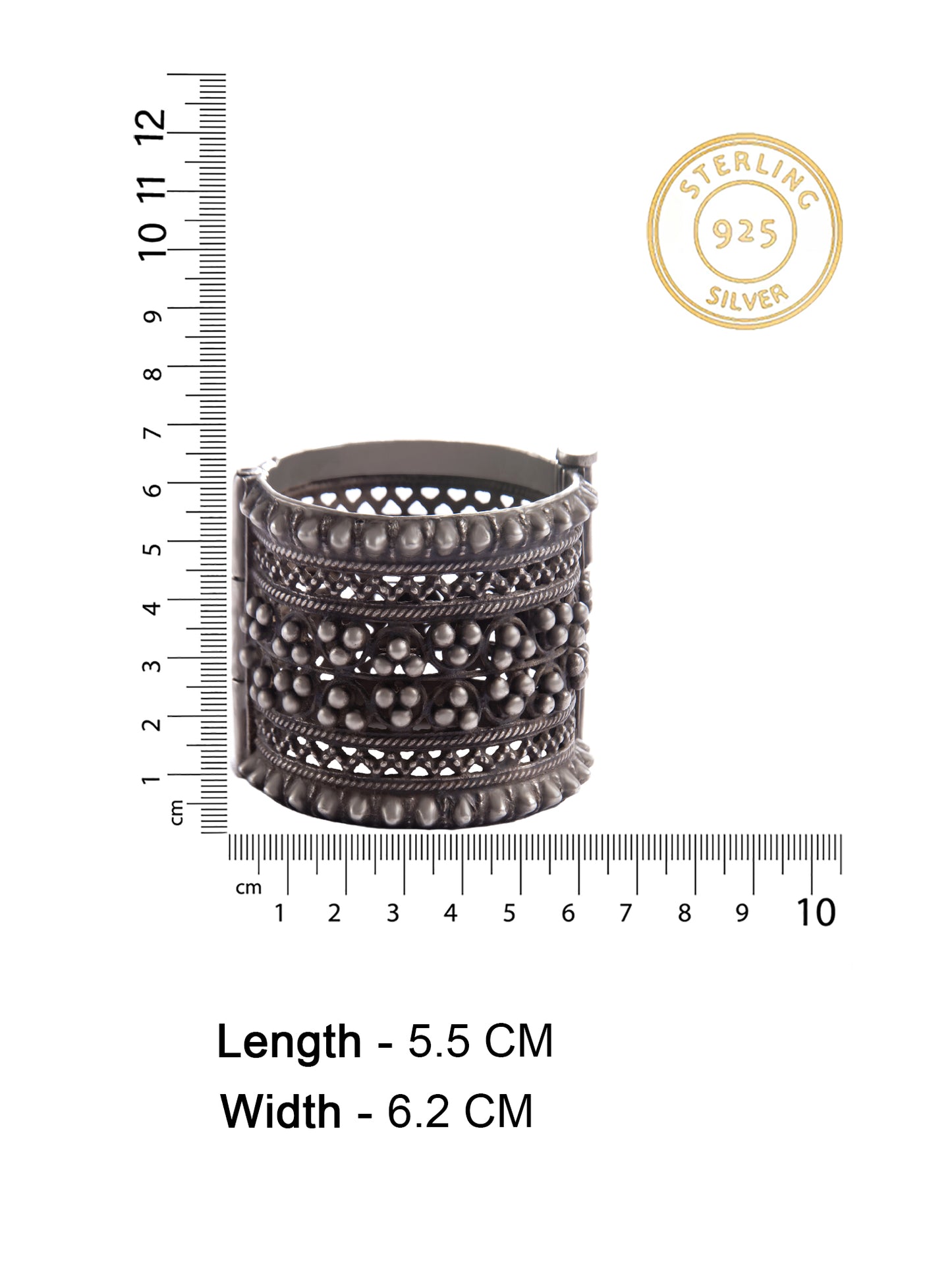 925 Sterling Silver Bangle/Kada