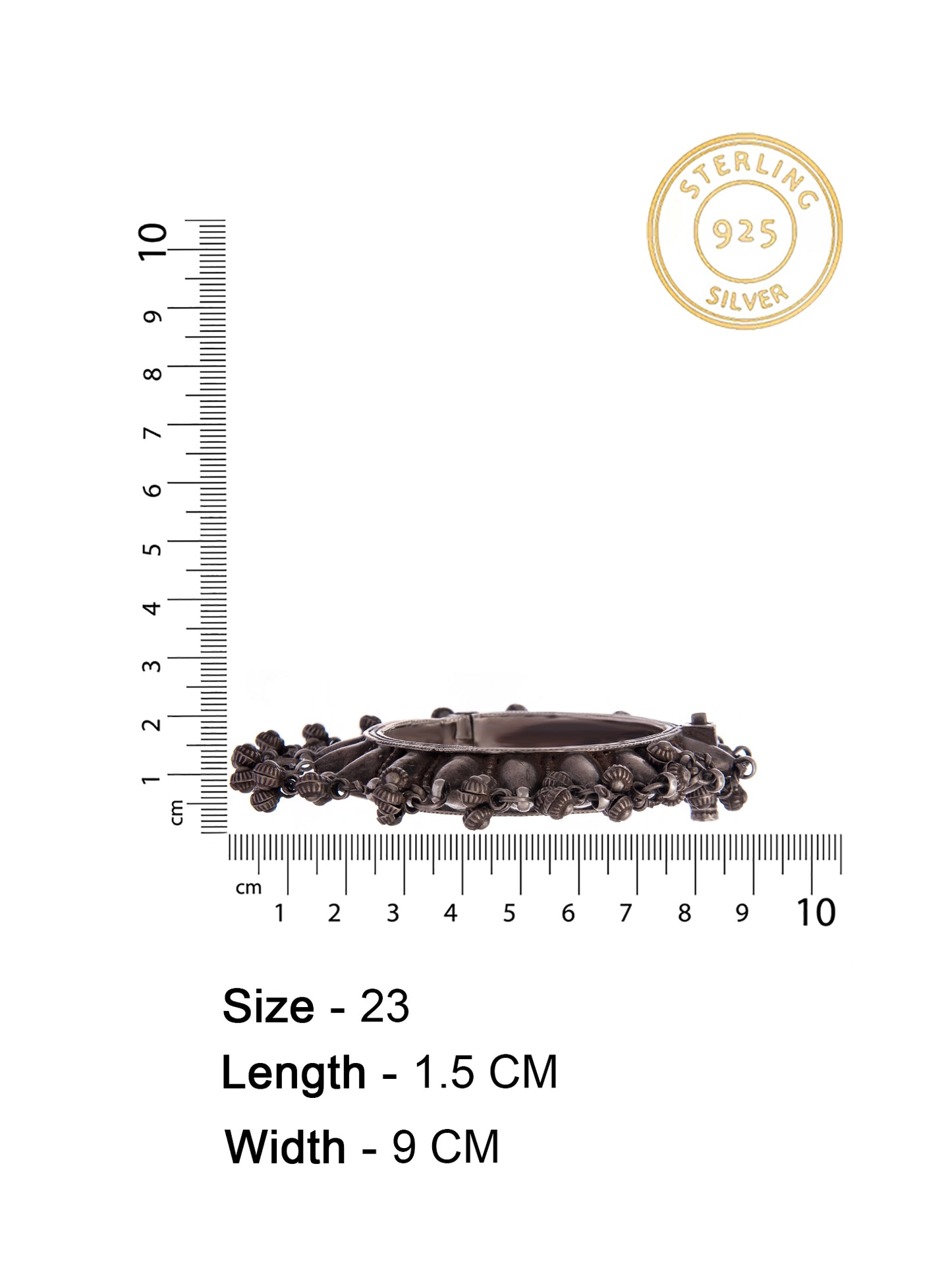 Silver Ghungroo Kada