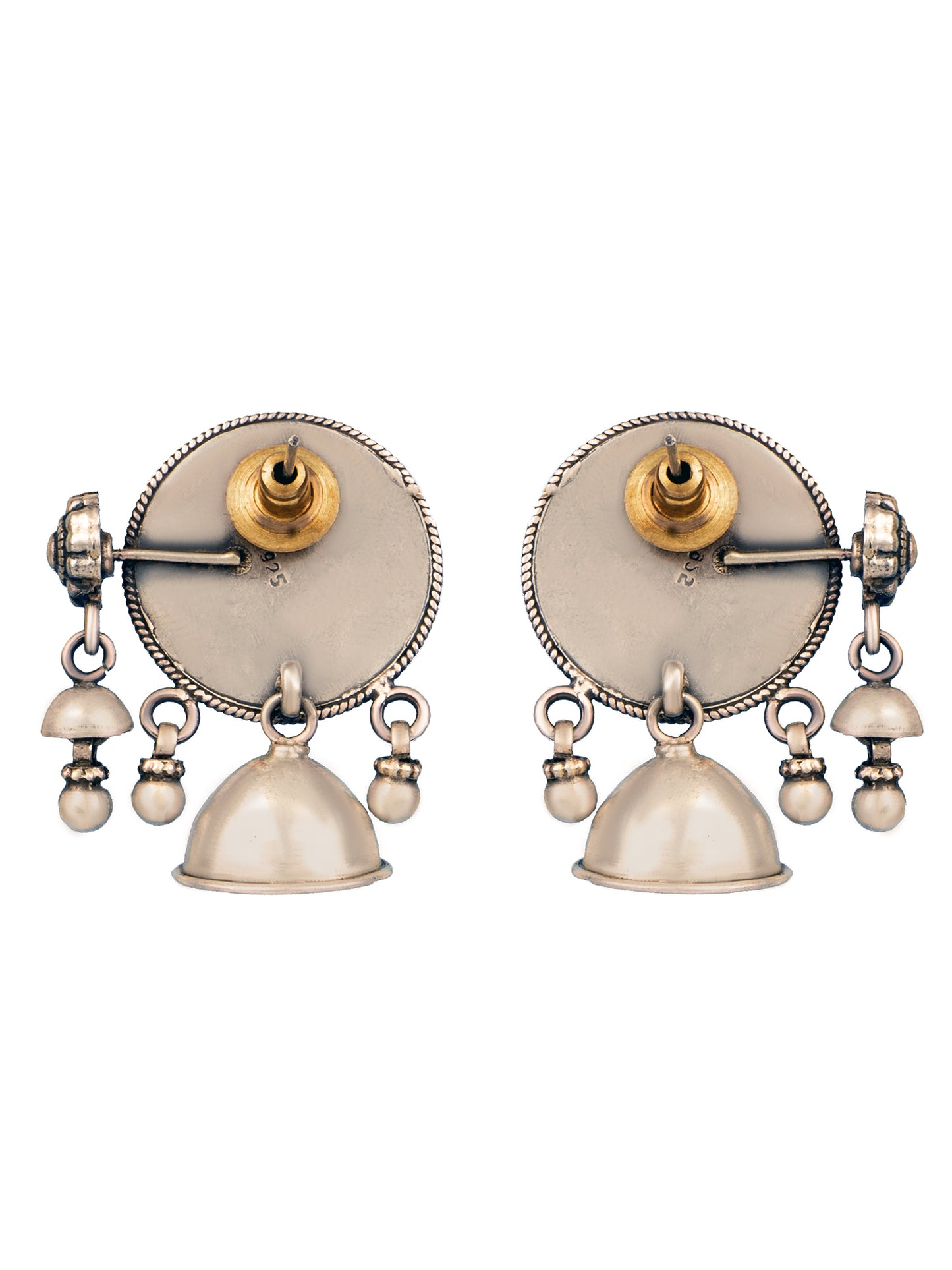 925 Sterling Silver Fusion Jhumki