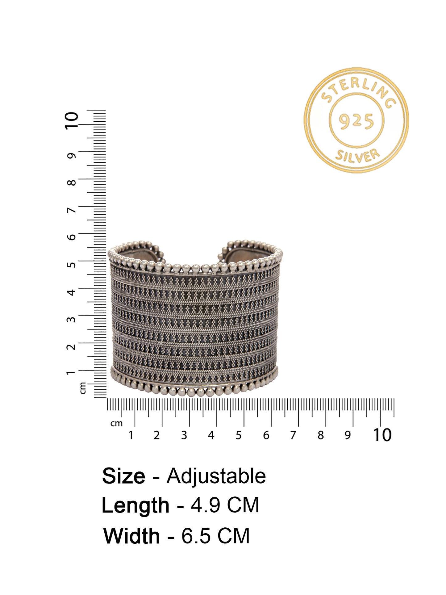 Silver Statement Bangle