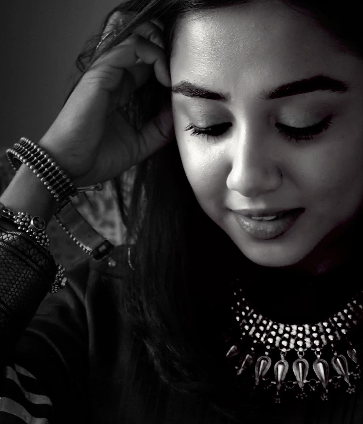 Prajakta Koli (@mostlysane) 925 Sterling Silver Gold Plated Statement Necklace
