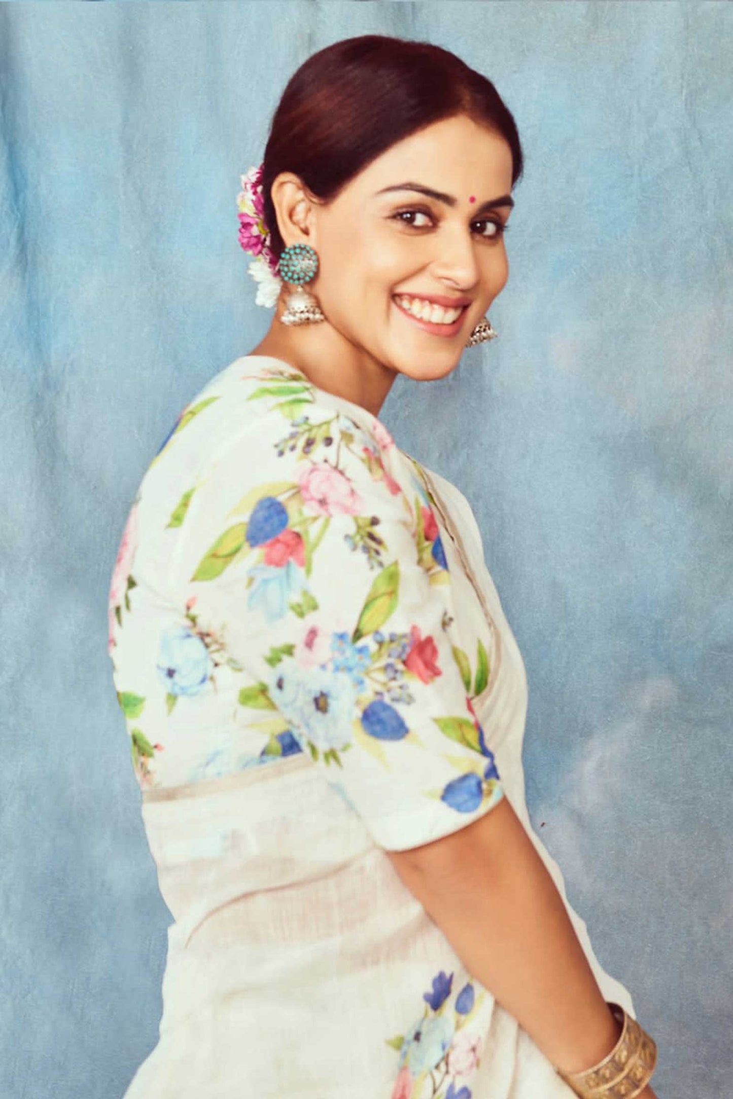Genelia D'Souza Turquoise Earrings