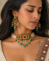 The Sheetal Panna Set view 7