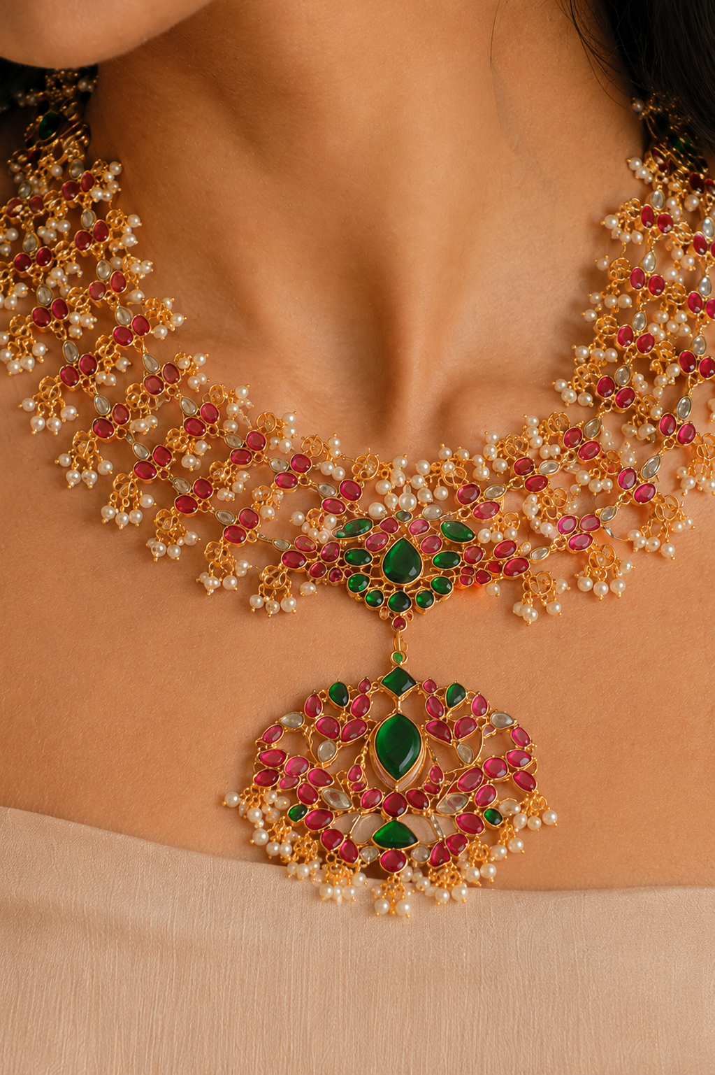 The Guttapusalu Laal Set view 8