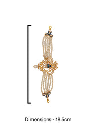 The Morni Haar — Necklace + Earring + Bracelet Set view 3