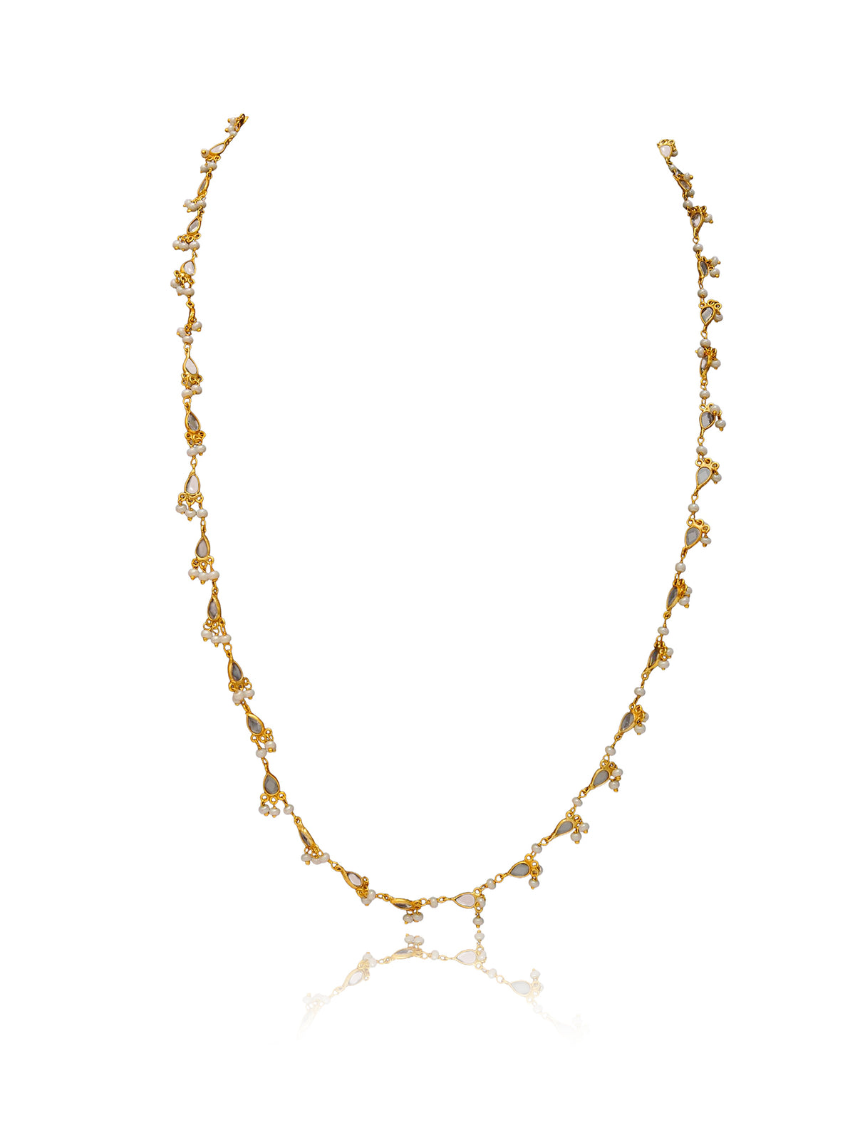Suhana Pear Crystal Link Haar view 3