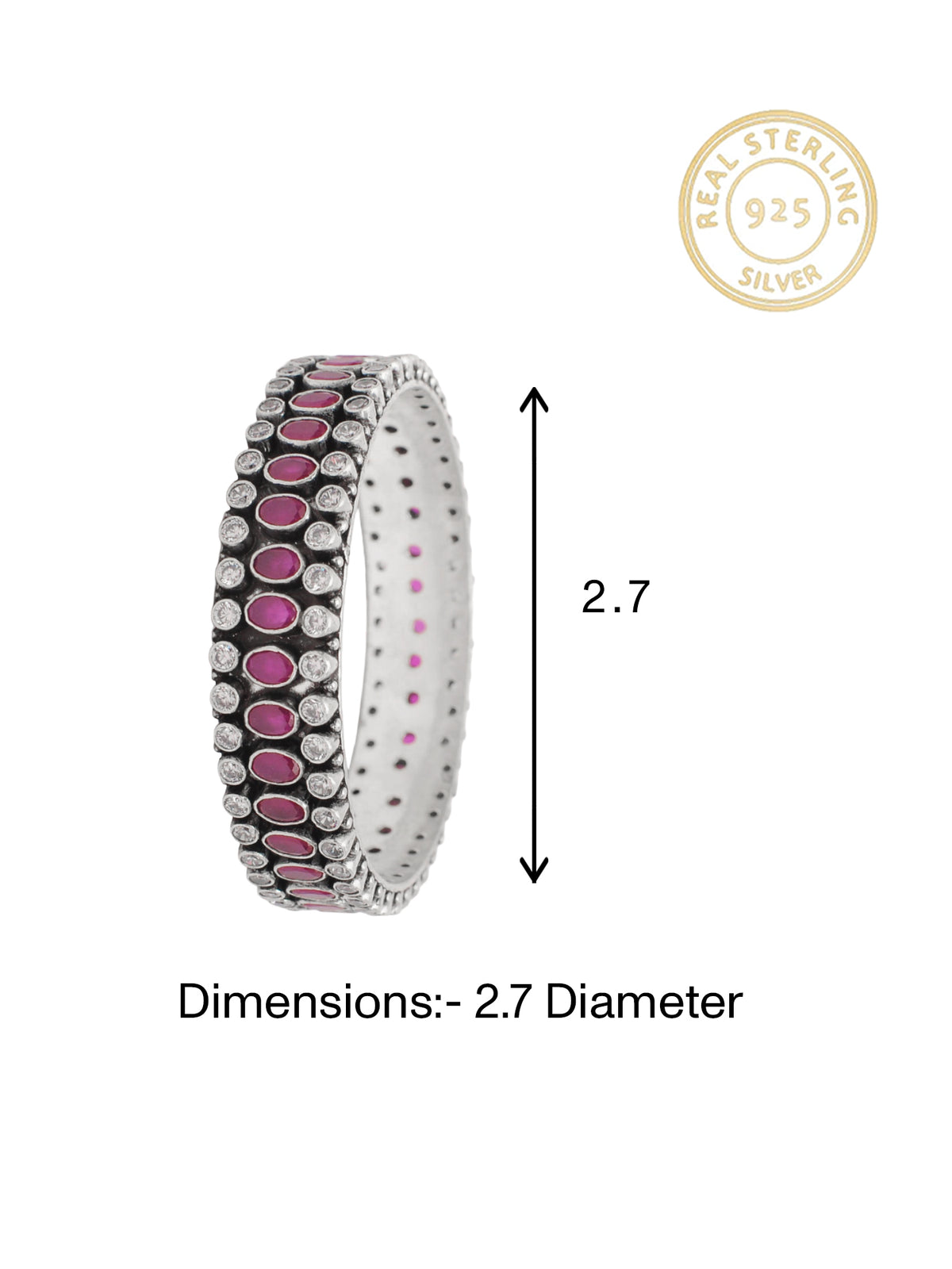The Laal Safed Bangle view 3