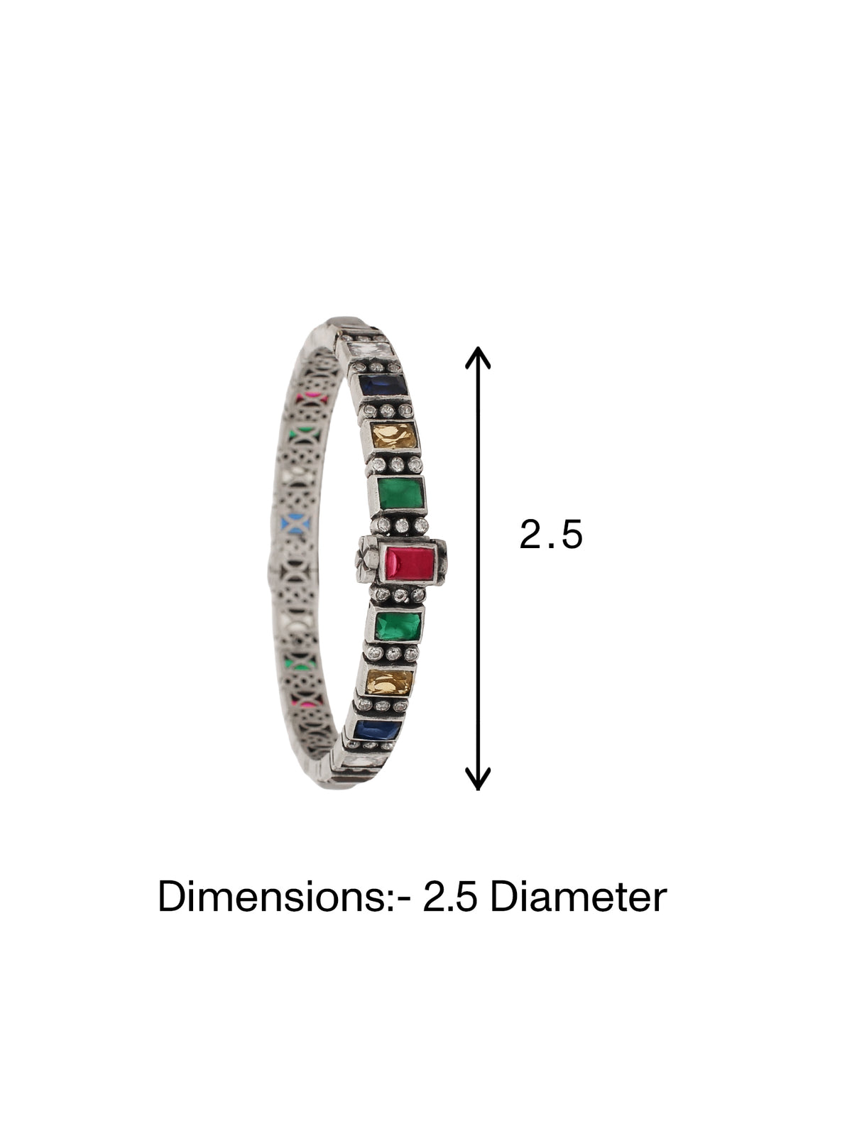 The Navaratna Bangle view 3
