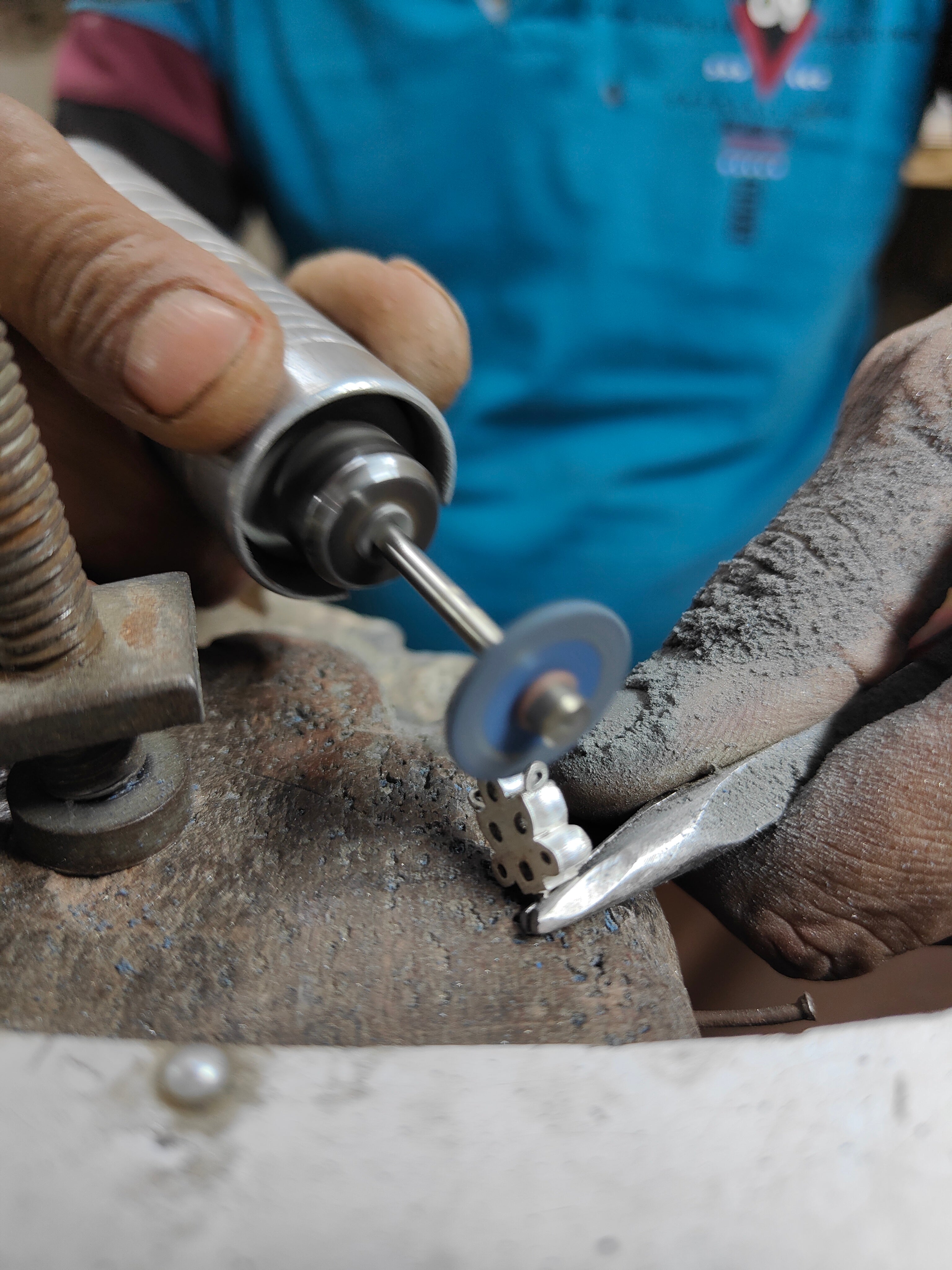 Filing — hand refinement