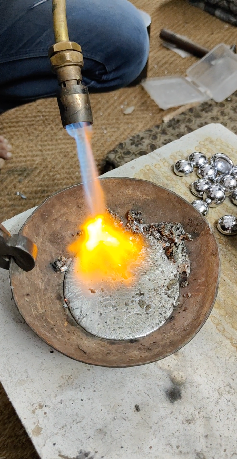 Melting — 925 sterling silver