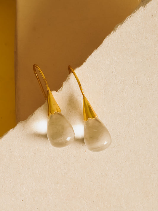 The Sphatik — 925 sterling silver earrings from The Aaj Edit by Neeta Boochra, Jaipur