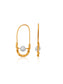 Chandrika 925 Silver Gold Plated Baali Hoops