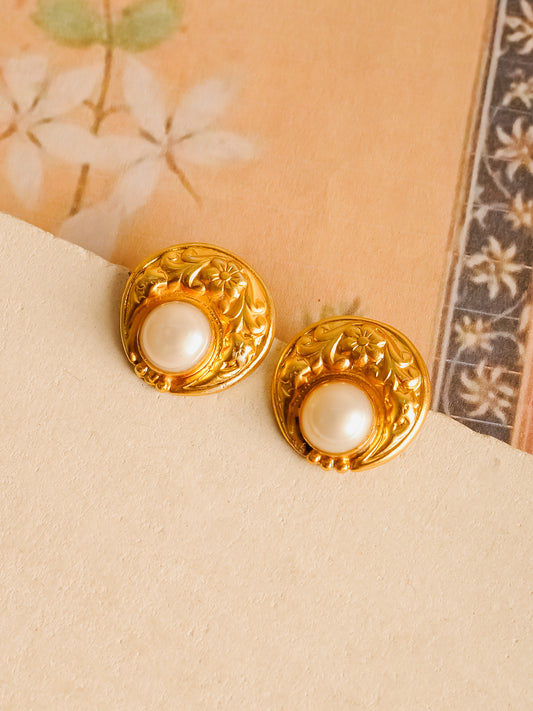 The Phool Sona — 925 sterling silver earrings by Neeta Boochra, Jaipur