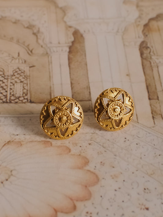 The Sona Tara — 925 sterling silver earrings by Neeta Boochra, Jaipur