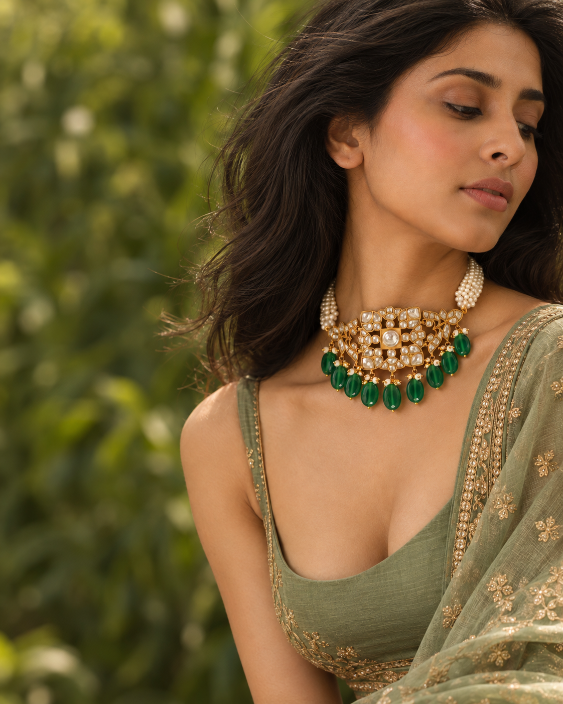 The Haritmani Choker view 4