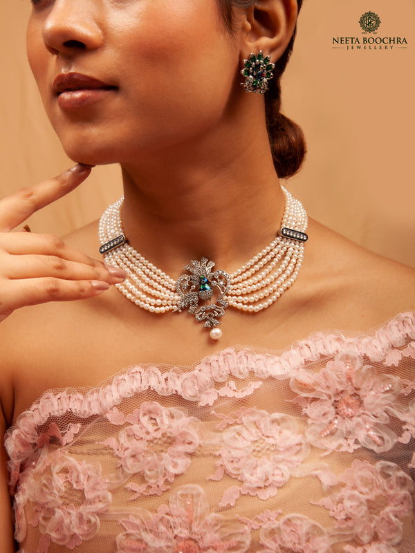 The Morni Haar — Necklace + Earring + Bracelet Set