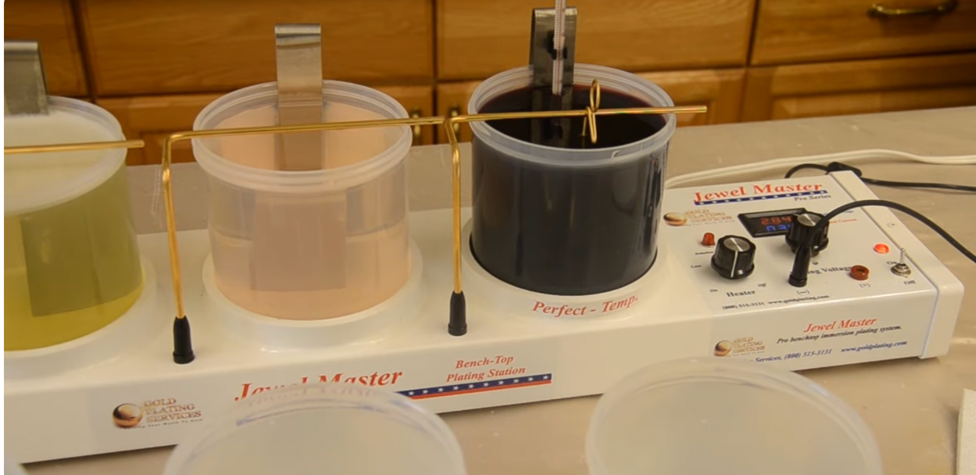 Rhodium Plating — setup