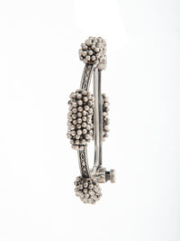 Tribal Ghungroo Rhapsody: 925 Silver Statement Bangle view 7