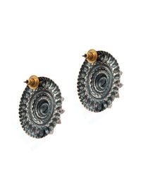 Royal Crimson Kundan Studs view 6