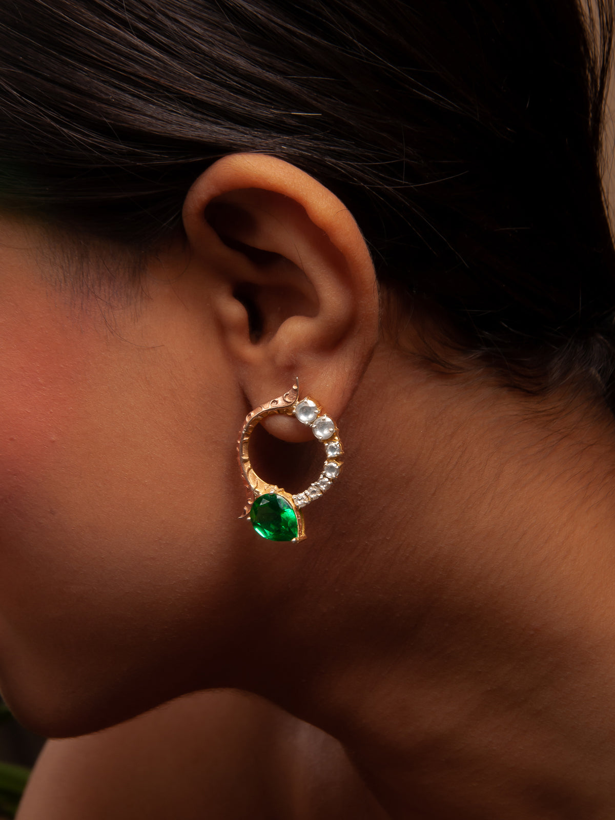 Green Delight Earrings view 1