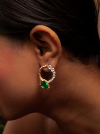Green Delight Earrings view 1