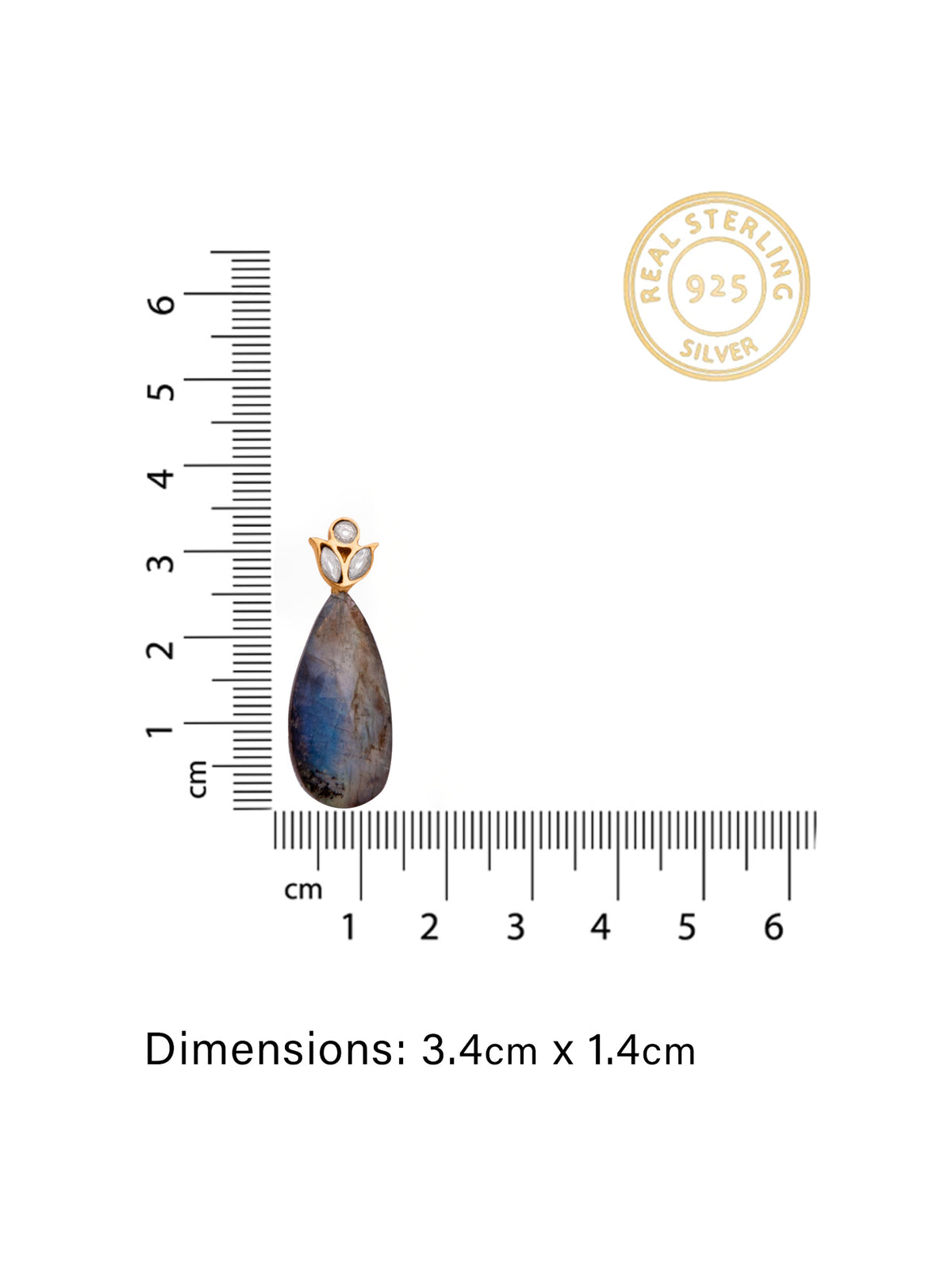 Floral Gemstone Sparkle Earrings view 4