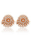 Glamourous Gold Kundan Pearl Statement Earrings