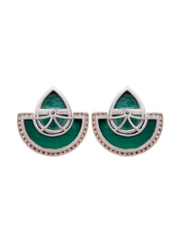 Dual Glam – Malachite Luxe Convertible Earrings view 6