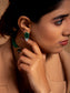 Enchanting Green Onyx Essence Earrings