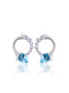 Aquamarine Sparkle Earrings