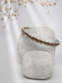 Pearl Essence: 925 Silver Fine Pearl Bangle view 4
