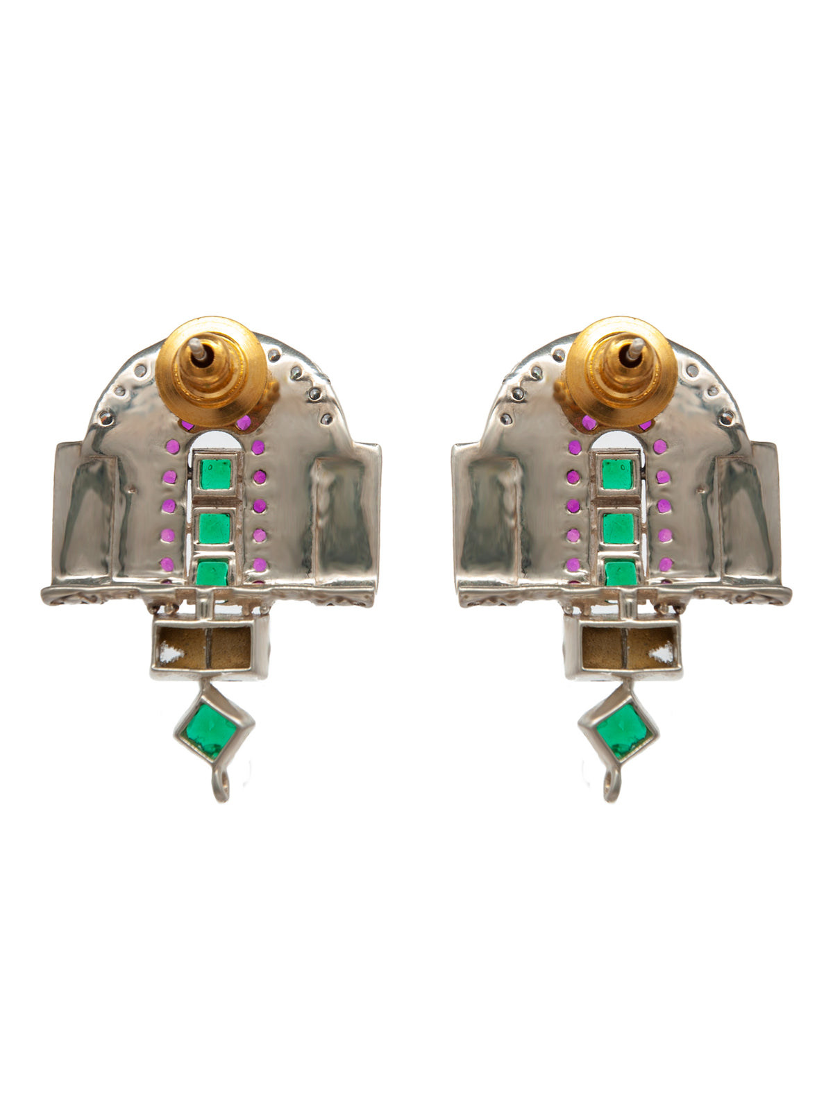 Luck Horseshoe Earrings: 925 Sterling Silver view 6
