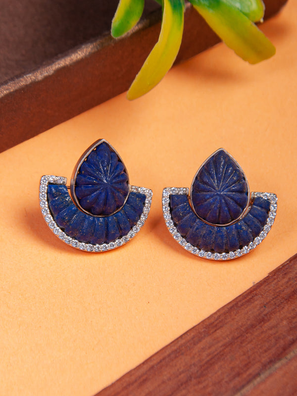 Dual Glam – Lapis Luxe Convertible Earrings alternate