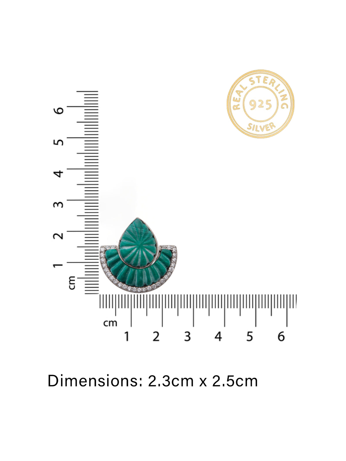 Dual Glam – Malachite Luxe Convertible Earrings view 5