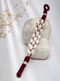 Sonic Melody: 925 Silver Dholki Bracelet view 4