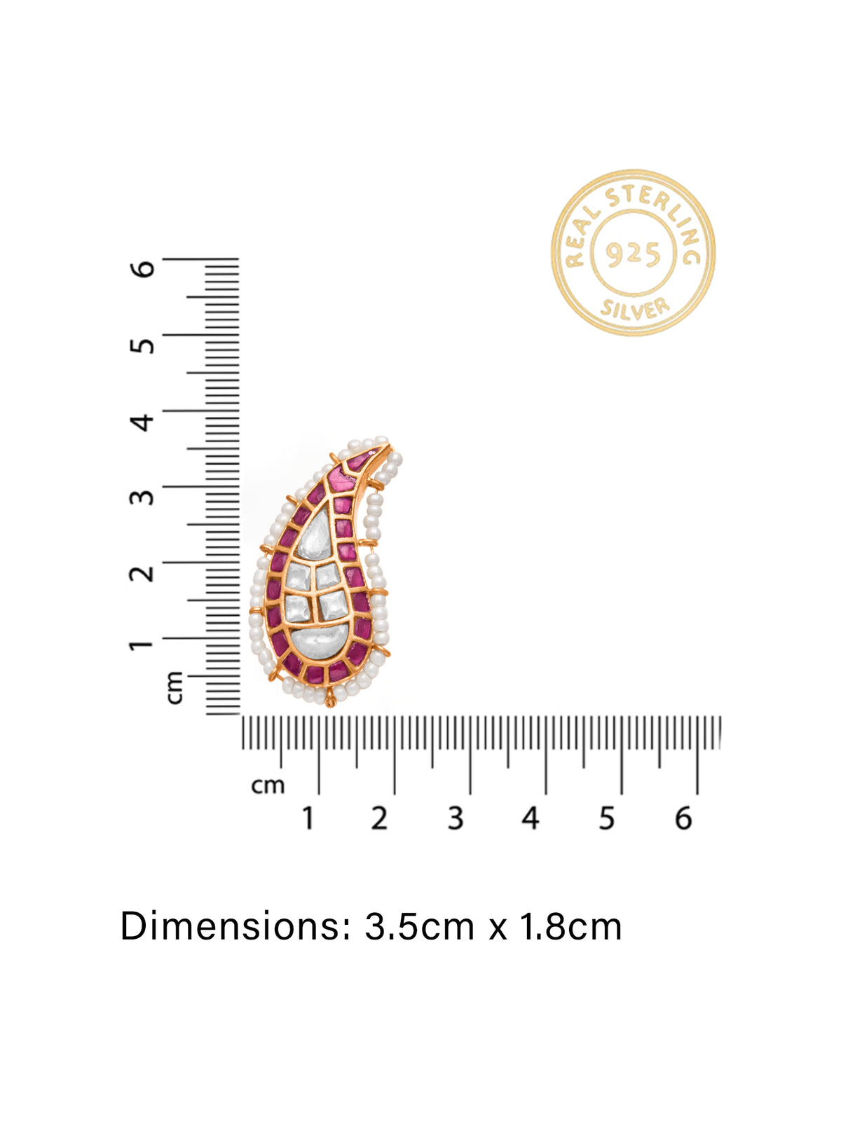 Paisley Blush Earrings view 4